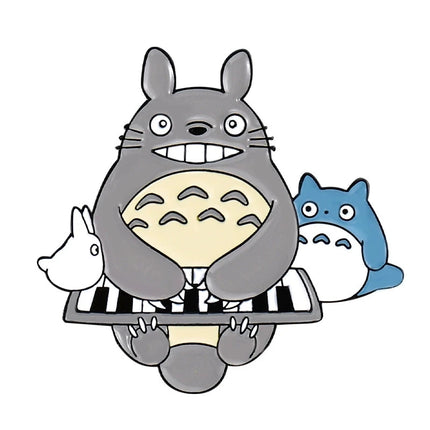 Miyazaki Hayao Ghibli Enamel Pin Cute Totoro Lapel Pins for Backpacks Clothes Badges Cute Brooch Jewelry Gifts for Friends
