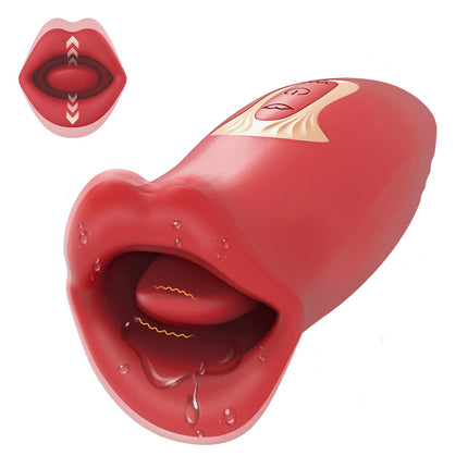 Powerful Sucking Vibrator for Women Tongue Licking Clitoris Sucker Female Oral Nipple Stimulator Sex Toys for Adults Goods 18+