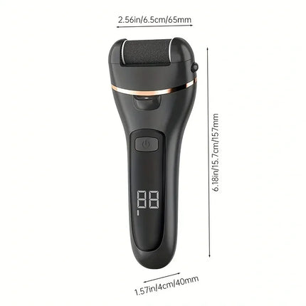 USB Powered Rechargeable Electric Foot Grinder Callus Remover with Adjustable Speeds for Men & Women's Pedicure And Personal Sel