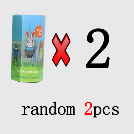 Hot Cartoon Angel Blind Box Zootopia Doll Figuren Unboxing Fun Car Interior Decoration Ornament Birthday Christmas Doll Gift