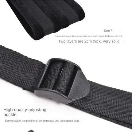 Adult Sex Swing with Comfortable Seat Cushion Adjustable Straps for Couples Aigu Spice Up Creative Fun in Bedroom Bondage Gear
