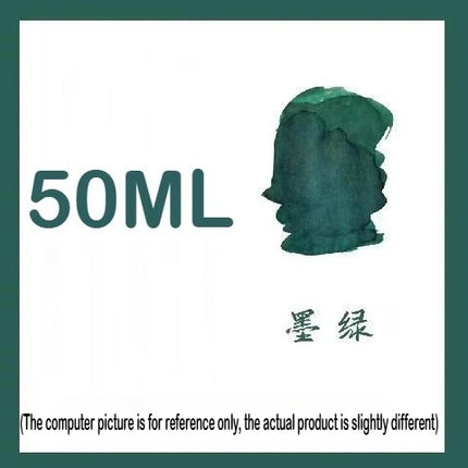 500/50ml 24 Colors Fountain Pen Ink Dip Pen Bottled Ink Refill Cartridge Writing School Supplies Stationery For JINHAO HONGDIAN