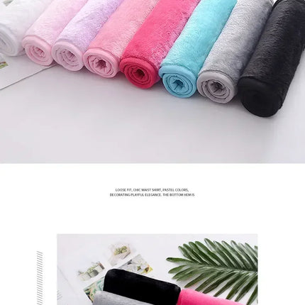 Makeup Remover Pads Reusable Cotton Pads Makeup Eraser Microfiber Facial Towel Face Cleaner Cleaning Wipes Skincare Beauty Tools