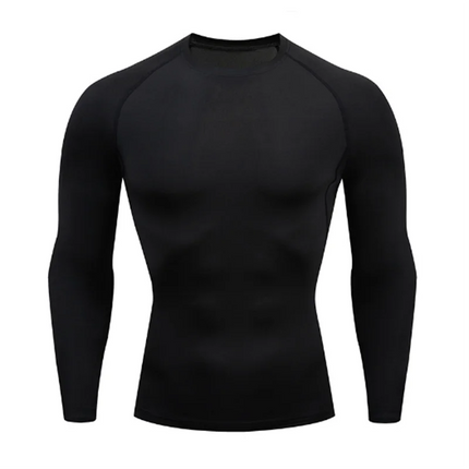 2026 Men Running T shirt Quick Dry Bodybuilding Sport Shirt Long Sleeve Compression Top Fitness Tight Rashgard Gym T-Shirt Men