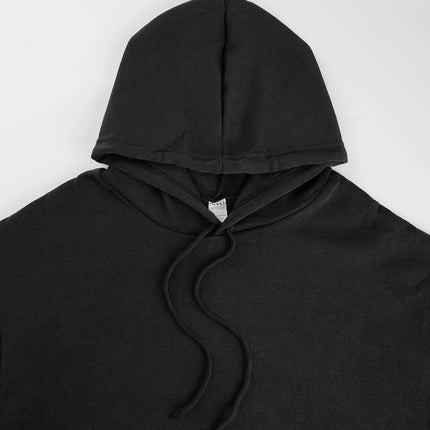 Be Kind Hoodies Women Letter Prints Winter Fleece Warm Hooded Street Pocket Loose Sweatshirts Casual All-match Woman Clothes