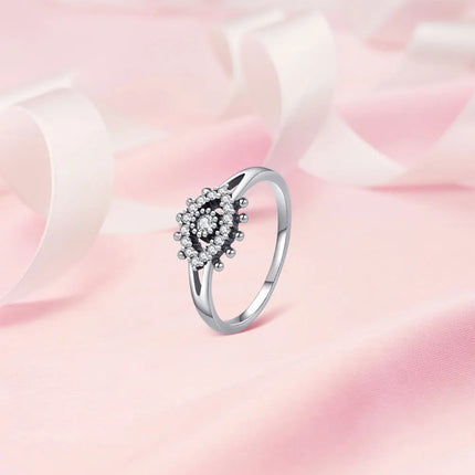 New Rings 925 Sterling Silver Ring Original Silver Pearl Ring For Women Luxury Zircon Simple Finger Ring Lover Jewelry Gifts