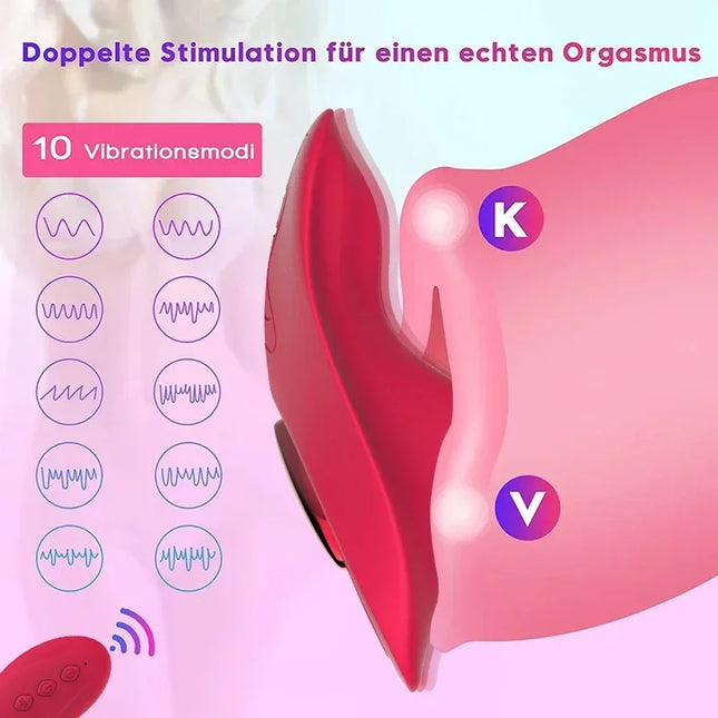 Female Masturbation Powerful Vibrator Wearable Vibration Clitoris Stimulator Dildo Vibrator Adult Products Sex Toy for Women 18+