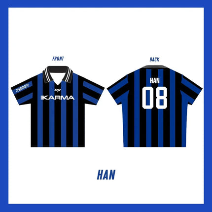 Stay KARMA Album Fans Jersey Support Shirts FELIX BANGCHAN HYUNJIN Streetwear Loose Clothes Tshirt Short Sleeve Tops T-shirt