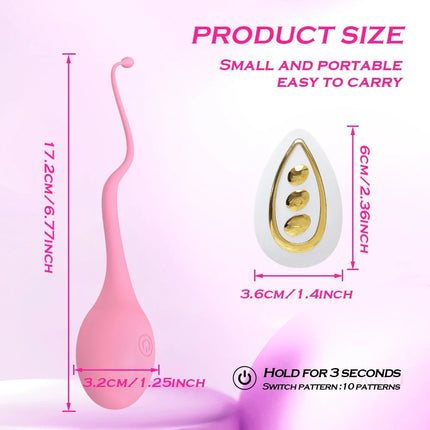 Remote Control Wearable Panties Vibrator Women Vagina Vibrator Vibrating Egg Female Masturbation Interaction Sex Toy for Couples