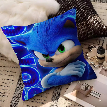 Sonic Cushion Cover Pillow Case 40x40cm 45x45cm / Sonic Cushion Cover Pillow Case