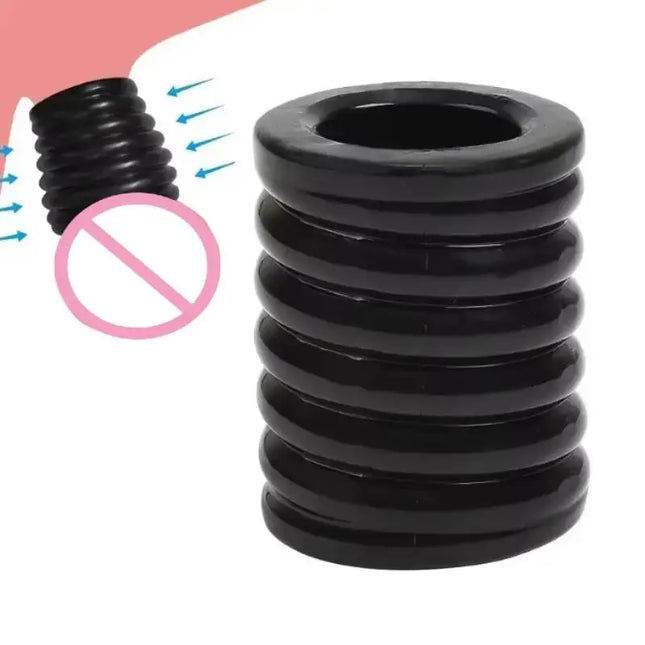 Man Male Penis Lock Cock Ring Bondage Erection Ball Ring Delay Ejaculation Reusable Enlargement Ball Stretcher Sex Toy