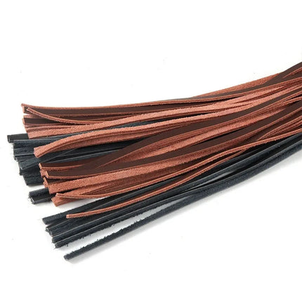 BDSM Genuine Leather Fetish Whip Flirting   Spanking Slave Horse Whip Erotic Role Play  Flogger Teasing Sex Toys for Couple