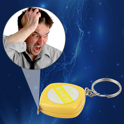 New and unique electric shock tape measure, prank entertainment, prank toys, prank friends entertainment