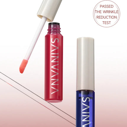 SAINVANA Water-Glow Lipstick Tint of Color Lip Balm Nourishing Shine&Line-Smoothing Lip Glaze with VitaminE Natural Gloss Finish