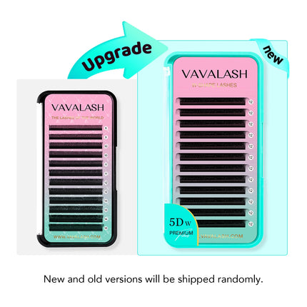 VAVALASH W Shape Eyelash Extension 3D 4D 5D 6D 8D Eye Lashes Natural Soft Premade Fan Lash Extensions