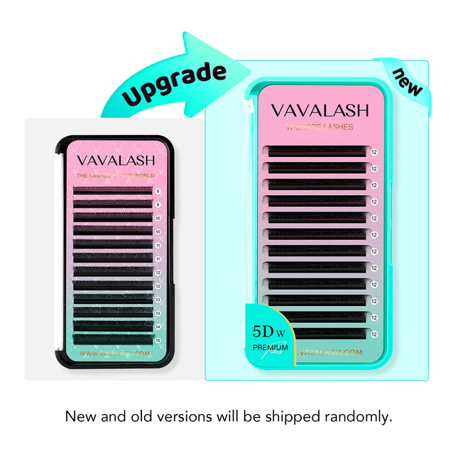 VAVALASH W Shape Eyelash Extension 3D 4D 5D 6D 8D Eye Lashes Natural Soft Premade Fan Lash Extensions