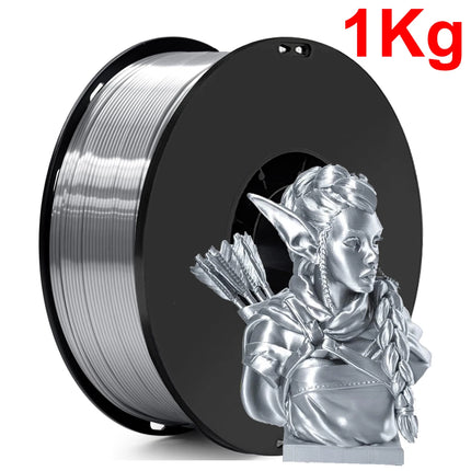 250g 1Kg PLA Silk Copper 3D Printer Filament 1.75mm PLA Silk Gold 3D Printing Material Shiny silk Silver blue pla Filament 250G
