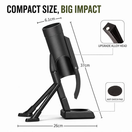 Novelty Mortar Bottle Opener Cap Launcher Shooter Magnetic Automatic Beer Opener Funny Bar Party Gadget Gift For Men