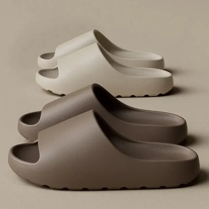 Hot sales Coconut Slippers Cloud Thick-soled Sandals Summer Fashion Soft Bottom Beach Men Slippers Women's Sandals  EVA Slides