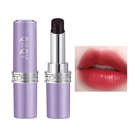 Velvet Matte Dark Magic Lipstick Long-Lasting Waterproof Lipstick Hydration Lip Gloss Nourishing Lightweight Smooth Essence Care