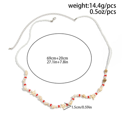 IngeSight.Z 3pcs/set Boho Starfish Conch Beads Waist Belly Chain for Women 2025 New Summer Beach Sexy Bikinis Body Jewelry Gift