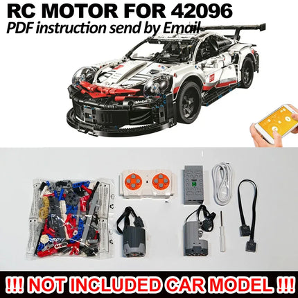 MOC 42110 Technical App Control RC Motor Set Modification Building Blocks Kit for Land SUV Defenders Rover Car DIY Bricks Toys