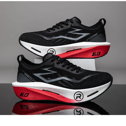 Sports Running Shoes Marathon Men Carbon Board Breathable Lightweight Women Comfortable Athletic Casual Sneakers Outdoor New