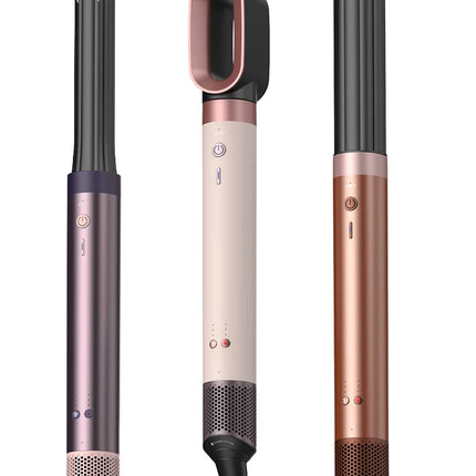 5 in 1  Detachable Airflow Hair Dryer Brush Comb Curler Straightening Brush Heat Control Styler for Smooth Hair anion