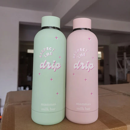 Double Wall Stainless Steel Insulated Tumbler Customizable Thermos Water Bottle with Vacuum Sealed Lid for Hot And Cold Beverage
