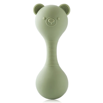 Silicone Baby Rattle Toy Food-grade Baby Teething Tape The Cartoon Bear Shakes The Music Toy Babies' Sensory Touch Toy Baby Gift