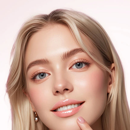 2PCS Lip Oil Lip Balm Set All-Day Long-Lasting Moisturizer Lip Care Plumps Lips Reduces Lip Lines Lipstick & Nourishment