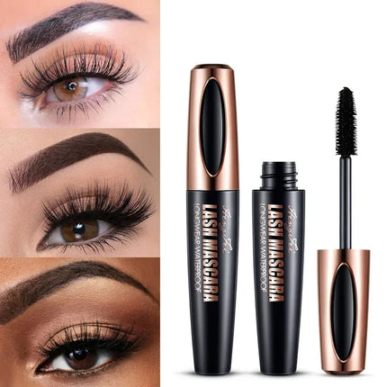 Waterproof Anti-sweat Mascara Lengthens Eyelashes Extension Black Thick Eye Lashes Makeup Cosmetic Makeup Brushes Eye