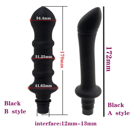 Vibrator Sex Machine Fascia Gun Massage Attachements Head to Silicone Dildo Sex Toys For Men Women Vibrators Penis Masturbation