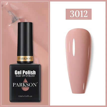Parkson 12ML Nail Gel Polish HEMA TPO FREE Full Coverage 279 Color Gel Pigment Professional Nail Art Long Lasting Gel Varnish