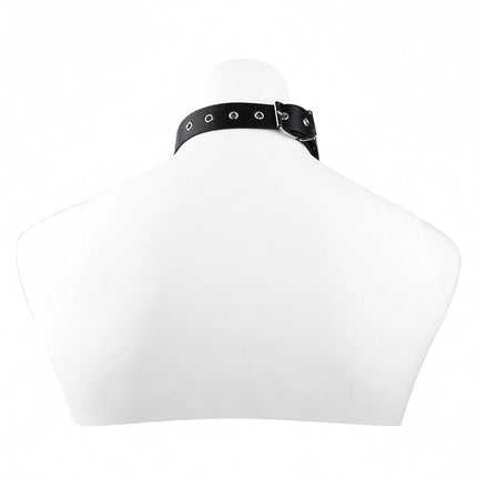 LICKER Chest Harness Belt PU Leather And Webbing Bra Erotic Corset Breast Pleasure Chest Binder Breast Bondage Female Sex Toys