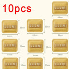 10pcs Yellow- S
