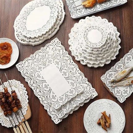 Lace Doily Paper Pads / Napperons Dentelle