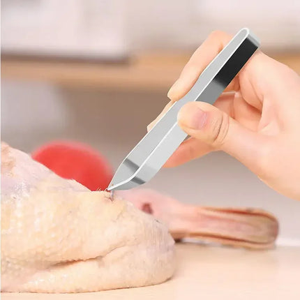 1/2Pcs Stainless Steel Fish Bone Tweezers Pincer Clip Puller Remover Tongs Fish Bone Plucking Clamp Kitchen Gadgets Tools