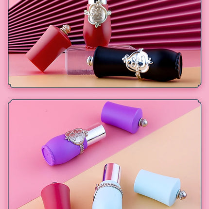10/20/30/50/100pcs 4g Plastic Lipstick Tube Empty PP Lip Balm Container Vintage Lip Gloss DIY Tubes Cosmetic Packaging 2309201HS