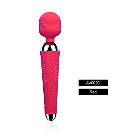 Powerful Dildo Vibrator AV Magic Wand G-Spot Massager Sex Toys For Women Couples Clitoris Stimulate Goods for Adults USB Charge