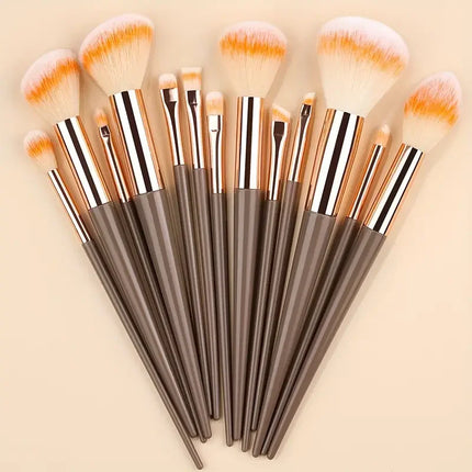 13Pcs Makeup Brushes Set Soft Fluffy Eye Shadow Highlighter Concealers Brush Blush Loose Powder Brush Blending Women Beauty Tool