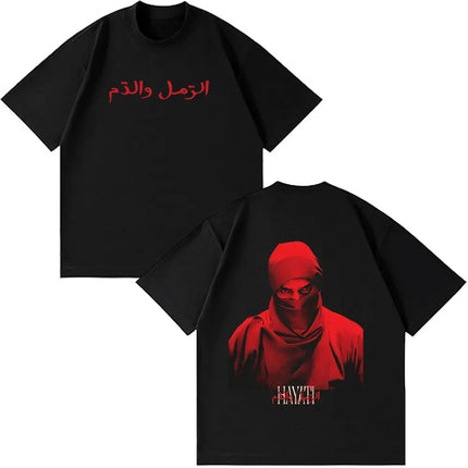 Men Women Unisex Niro OX7 Album T-shirt Cotton Hip Hop Pop Music Vintage Casual Streetwear Fashion Tshirt
