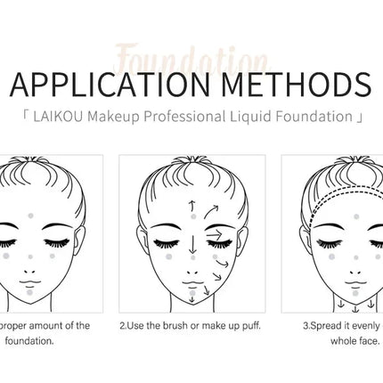 30ml Liquid Foundation Waterproof Makeup High Coverage Concealer Long-lasting Cover Dark Circle Brighten Matte BB Cream Cosmetic
