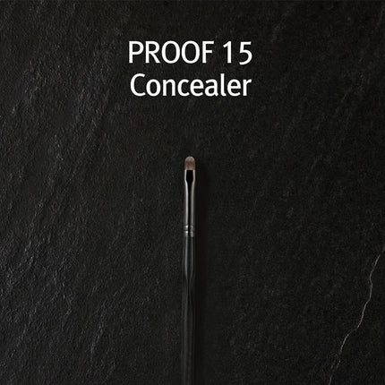 Piccasso Grey Makeup Brush No. 15 Small Concealer Brush Professional Makeup Soft Synthetic Fiber Makeup Brush