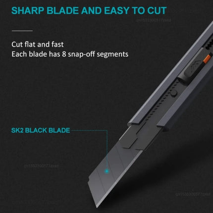 New Mini Jimihome 0.79inch Stretch Utility Knife Paper Cutters Carbon Steel Blades Pocket Knife with Safety Lock Pocket Tools