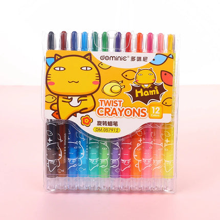 12/18/24/36 Colors Crayons Stacking Buildable Crayons Colorful Crayons Party Favors DIY Rainbow Pencils Graffiti Oil Stick