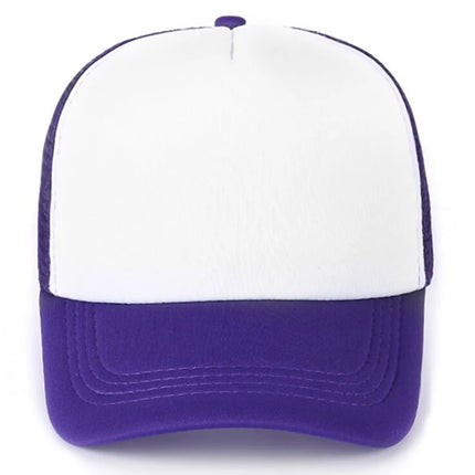 Customized Logo Mesh Baseball Caps Men Women 5 Panel Cheaper Trucker Hats Sports Team Snapback Caps Summer Sun Dad Hat Gorras