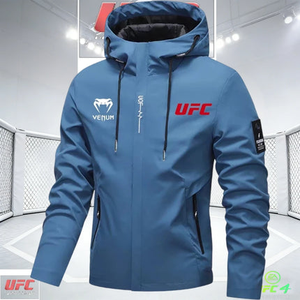 UFC  2026 Spring-Summer-Winter Collection, Men's and Women's Windproof Casual Sportswear, Motorcycle Jackets, Fast Shipping