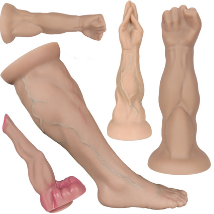 NEW Huge Anal Plug Thick Arm Buttplug Silicone Suction Cup Veins Texture Palm Dildo Adult Sex Toy For Women Gay Masturbation성인용품
