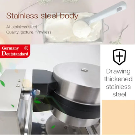 Small Household Pocket Bread Baking Machine Electric Commercial Cream Ice Cream Sandwich Hamburger Machine